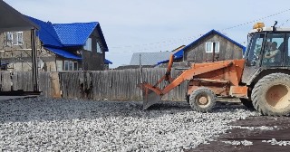 Отсыпка участка Новый Уренгой, цена от 208 р./куб.