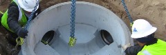 Канализационный колодец в Новом Уренгое