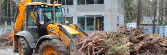 Расчистка участка в Новом Уренгое