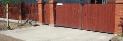 Устройство въезда в Новом Уренгое